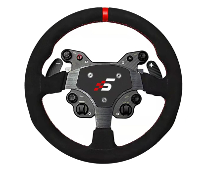 Kierownica SIMAGIC GT1 Round Steering Wheel, Shifter Paddles, Suede| QR70